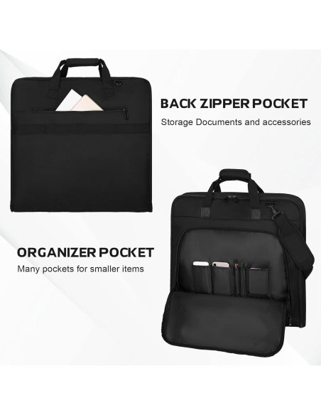 Bolsa de Ropa de Viaje Goloni Negra 63.5x61 cm Impermeable Bolsa de Ropa de Viaje Goloni Negra 63.5x61 cm Impermeable