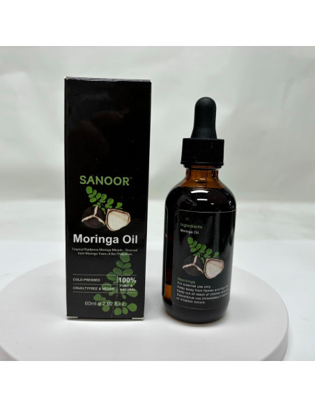Aceite Milagroso de Moringa SANOOR 60ml Puro y Prensado en Frío Aceite Milagroso de Moringa SANOOR 60ml Puro y Prensado en Frío