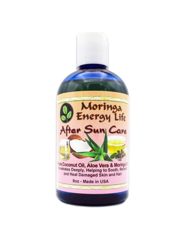 Aceite Natural para Cuidado Después del Sol 240 ml Moringa Energy