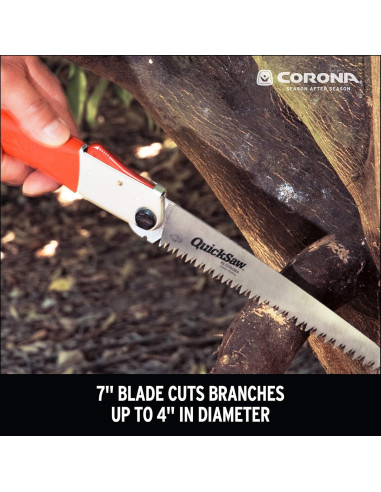Sierra de Poda Corona QuickSAW 7" Hoja Curvada 0.22 kg