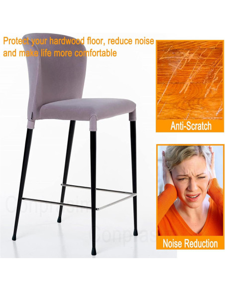 Protectores de Piso de Silicona Conprasim 24 Piezas Antideslizantes Protectores de Piso de Silicona Conprasim 24 Piezas Antideslizantes