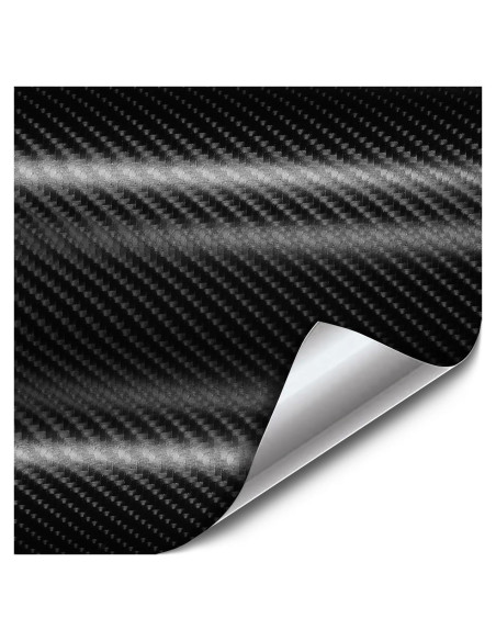 Vinilo de Fibra de Carbono VViViD 30.48x152.4 cm Negro Vinilo de Fibra de Carbono VViViD 30.48x152.4 cm Negro