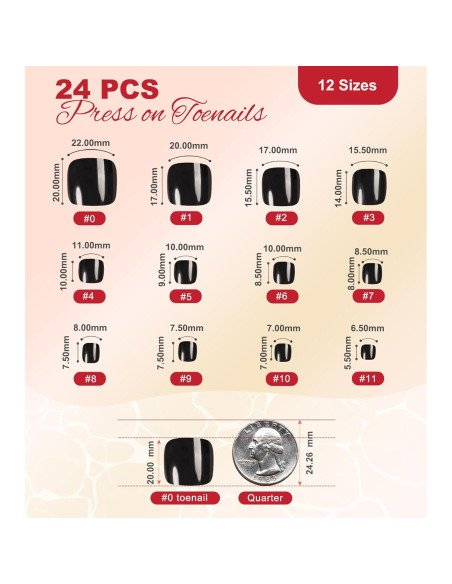 Uñas Postizas Negras Morily 24 Pcs Cortas Reutilizables Uñas Postizas Negras Morily 24 Pcs Cortas Reutilizables