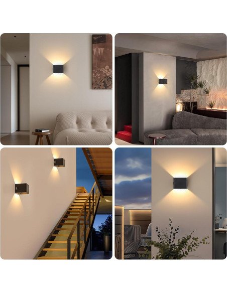 Luz de Pared LED Inalámbrica LUTEC con Sensor de Movimiento Luz de Pared LED Inalámbrica LUTEC con Sensor de Movimiento