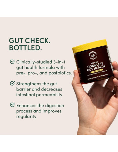 Salud Digestiva Completa Beekeeper's Naturals 60 Cápsulas