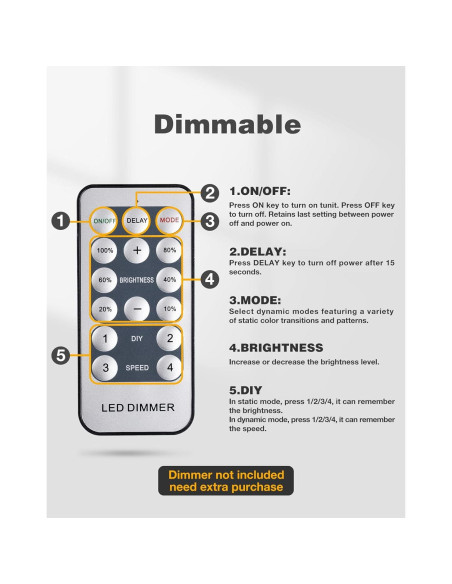 Tira de LED COB 1m HRG Luz Fría Regulable Silicona Tira de LED COB 1m HRG Luz Fría Regulable Silicona