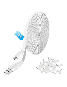 Cable de Extensión de Alimentación Grolebo 9m Micro USB para Cámaras