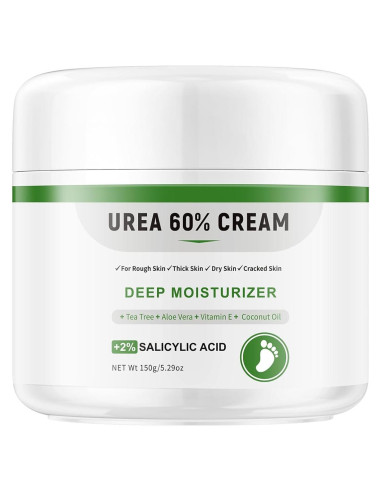 Crema de Urea 60% con Ácido Salicílico 2% para Pies 150g