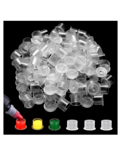 Tazas de Tinta para Tatuajes Autdor 1000 Pcs 14mm Desechables