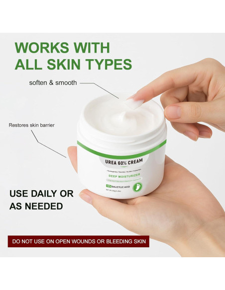 Crema de Urea 60% con Ácido Salicílico 2% para Pies 150g Crema de Urea 60% con Ácido Salicílico 2% para Pies 150g