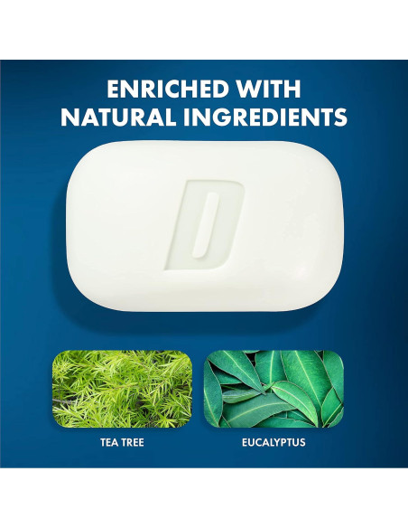 Jabón Natural en Barra Defense Soap 5pk - Árbol de Té y Eucalipto Jabón Natural en Barra Defense Soap 5pk - Árbol de Té y Eucalipto