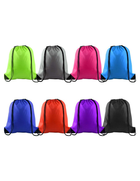KUUQA 8 Mochilas de Cierre de Cordón Coloridas para Deporte KUUQA 8 Mochilas de Cierre de Cordón Coloridas para Deporte