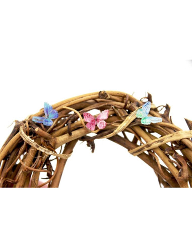 Mariposas de Resina Miniatura Peachcor para Casa de Muñecas - 30 Piezas