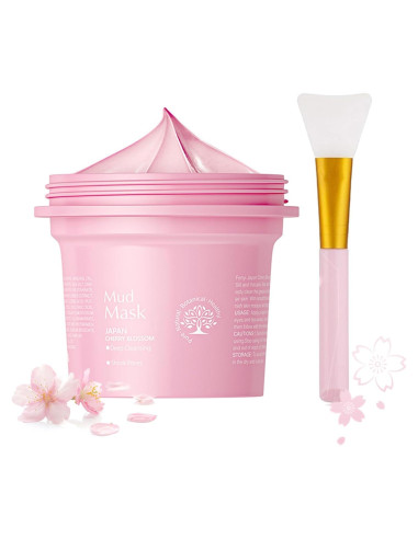Mascarilla de Arcilla Sakura 100g - Hidratante y Reafirmante