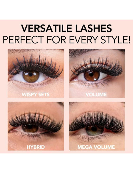 Extensiones de Pestañas Cashmere Kiara Sky 8mm Negro Extensiones de Pestañas Cashmere Kiara Sky 8mm Negro