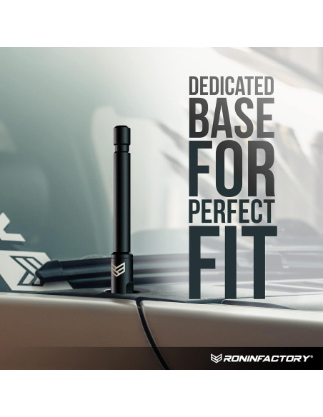 Antena corta Ronin Factory 5" SmartGuard para Chevy/GMC Antena corta Ronin Factory 5" SmartGuard para Chevy/GMC