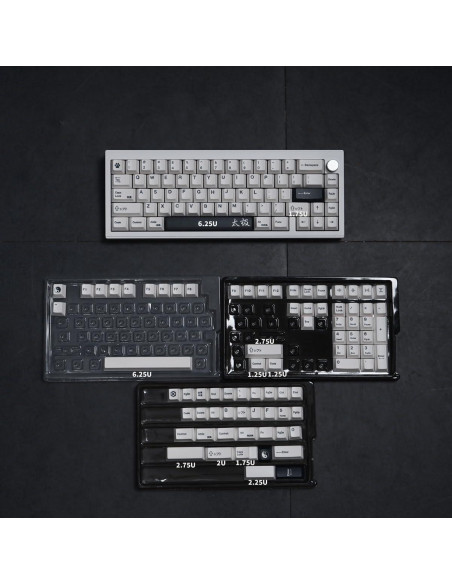Teclado Mecánico Gliging 133 Teclas DYE-Sub PBT Ergonomico Teclado Mecánico Gliging 133 Teclas DYE-Sub PBT Ergonomico
