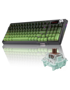 Teclado Mecánico Inalámbrico KUTETHY 3 Modos RGB 1.30 kg