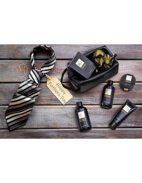 Kit de Spa para Hombre YARD HOUSE - 7 Piezas Sándalo Ámbar Kit de Spa para Hombre YARD HOUSE - 7 Piezas Sándalo Ámbar