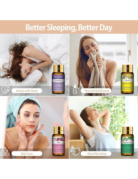 Juego de Aceites Esenciales PHATOIL 15 x 5ml Aromaterapia Juego de Aceites Esenciales PHATOIL 15 x 5ml Aromaterapia