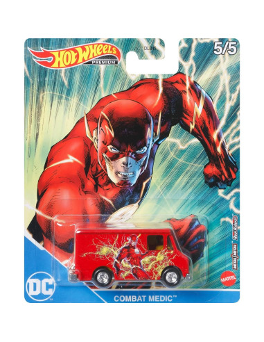 Vehículo Hot Wheels Combat Medic a Escala 1:64 para Niños y Coleccionistas