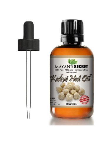 Aceite de Nuez Kukui 100% Natural El Secreto de los Mayas 113g