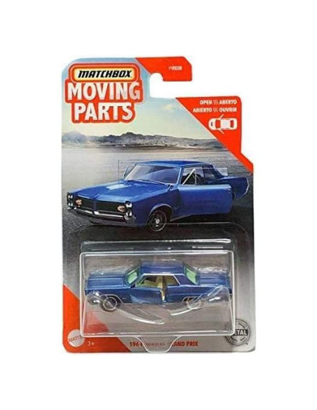 Matchbox Vehículo de Metal 1964 Gran Premio Azul 1:64 Matchbox Vehículo de Metal 1964 Gran Premio Azul 1:64