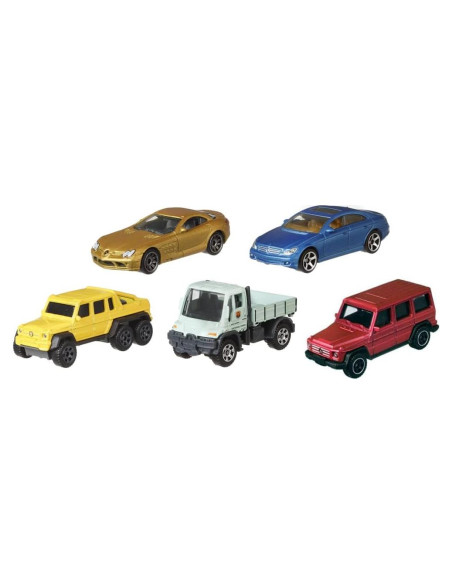 Vehículo Die-Cast Matchbox 5 Pack Mercedes-Benz 5 Estilos Vehículo Die-Cast Matchbox 5 Pack Mercedes-Benz 5 Estilos