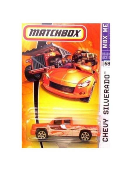 Modelo de Coche Matchbox Chevy Silverado SS 2008 1:64 Modelo de Coche Matchbox Chevy Silverado SS 2008 1:64