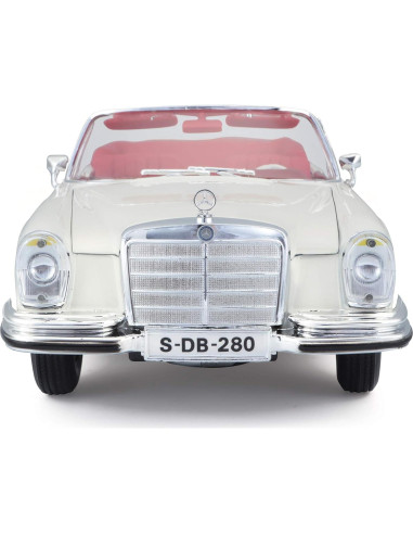 Maisto 1:18 Mercedes-Benz 280SE Cabrio Diecast Coleccionable
