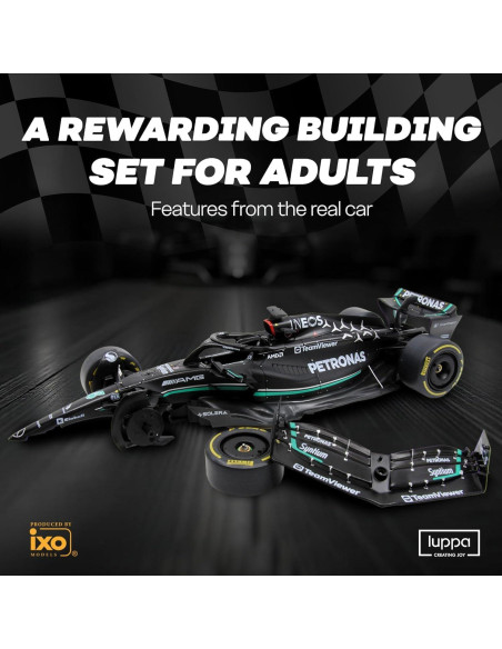 Kit de Modelo F1 Luppa AMG W14 - Escala 1:18, 140 Piezas Kit de Modelo F1 Luppa AMG W14 - Escala 1:18, 140 Piezas