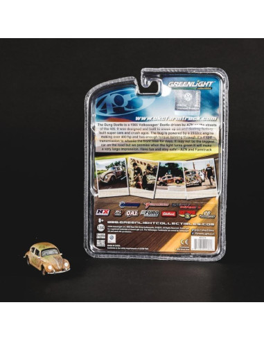 Réplica Miniatura VW Beetle 1966 1:64 Greenlight