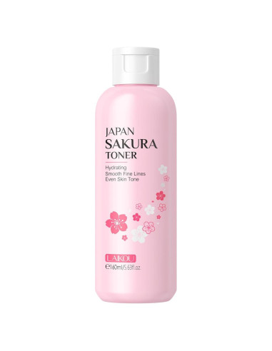 Tónico Hidratante Facial Sakura BSMKCL 160ml - Piel Seca y Sensible