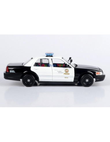Modelo Diecast 1:24 Motormax Ford Crown Victoria LAPD 2010