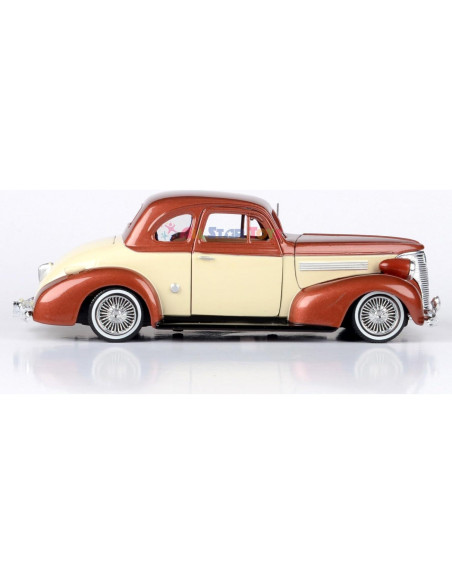 Modelo Diecast Motormax 1939 Chevrolet Coupe Lowrider 1:24 Modelo Diecast Motormax 1939 Chevrolet Coupe Lowrider 1:24