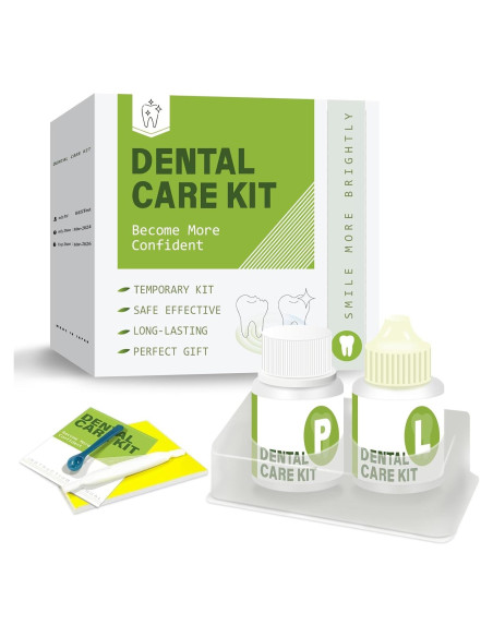 Kit de Reparación Dental Temporal Wicky LS - Relleno de Dientes Kit de Reparación Dental Temporal Wicky LS - Relleno de Dientes