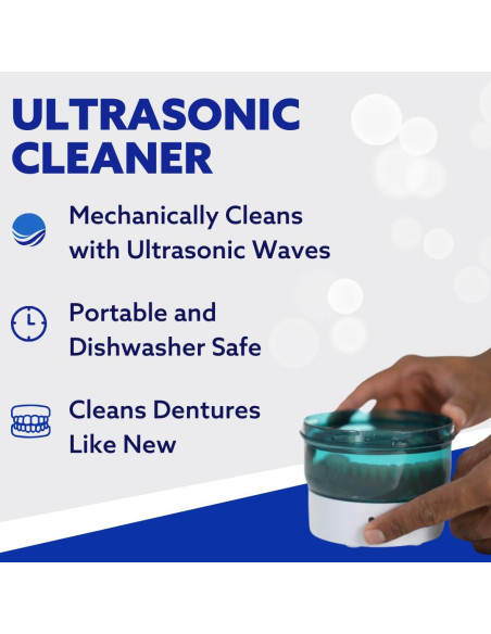 Limpiador Ultrasónico Dental Dr. B - Eficaz y Compacto 1 Cuenta Limpiador Ultrasónico Dental Dr. B - Eficaz y Compacto 1 Cuenta