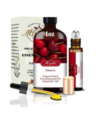 Aceite Esencial de Cereza Mlynkl 118 ml + Roll-on 10 ml - 100% Natural