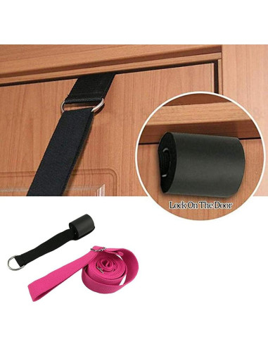 Estirador de Piernas para Puerta tchrules - Flexibilidad y Estiramiento