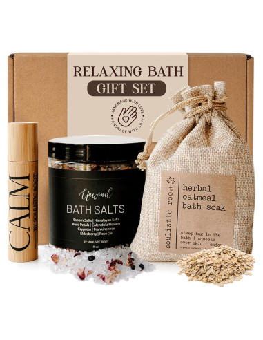 Juego de Regalo de Baño Relajante Soulistic Root - Spa de Lujo