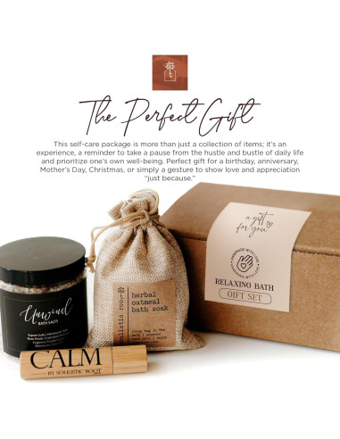 Juego de Regalo de Baño Relajante Soulistic Root - Spa de Lujo