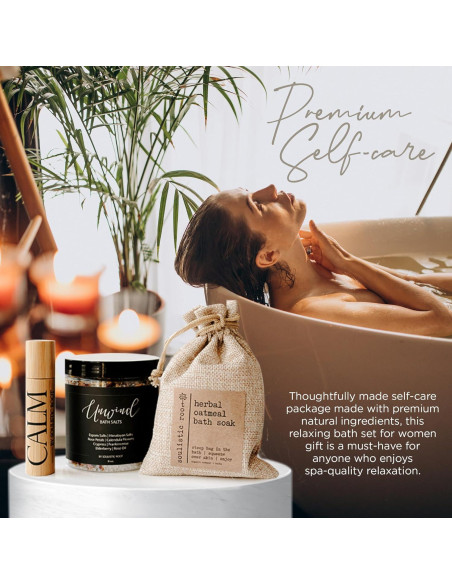 Juego de Regalo de Baño Relajante Soulistic Root - Spa de Lujo Juego de Regalo de Baño Relajante Soulistic Root - Spa de Lujo