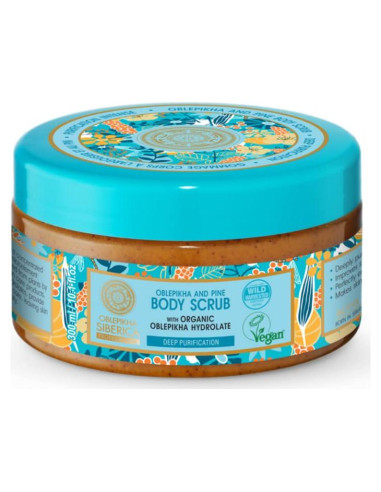Exfoliante Corporal Natura Siberica Miel y Espino Marino 300ml