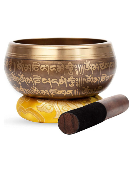 Juego de Cuencos Cantores Tibetanos 12.7 cm - Himalayan Bazaar Juego de Cuencos Cantores Tibetanos 12.7 cm - Himalayan Bazaar