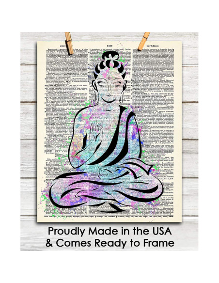 Póster de Arte de Pared Buddha Zen 20x25 cm - Impresión Creativa Póster de Arte de Pared Buddha Zen 20x25 cm - Impresión Creativa