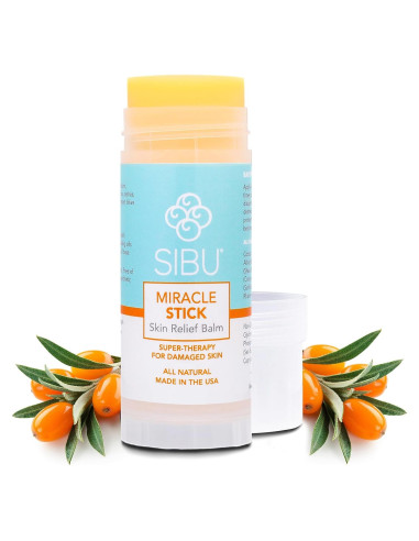 Bálsamo Sanador Sibu Miracle Stick 85g - Piel Seca y Quemaduras