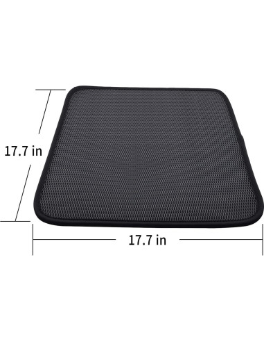 Funda de Asiento de Coche KINGLETING Transpirable Universal Negro