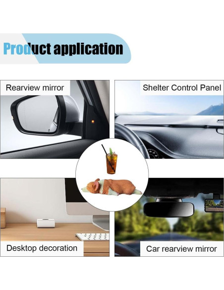 Adorno de Espejo Retrovisor Coche Corgi Durmiendo BDZMC Adorno de Espejo Retrovisor Coche Corgi Durmiendo BDZMC
