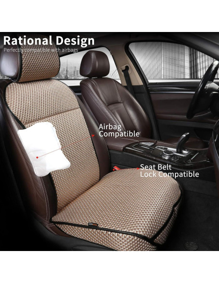 Cubierta de Asiento de Coche Auto Newer Beige Universal 1PCS Cubierta de Asiento de Coche Auto Newer Beige Universal 1PCS