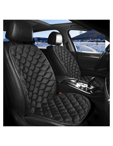 Cojín de Asiento ESMING para Coche Negro 53x48 cm Cojín de Asiento ESMING para Coche Negro 53x48 cm